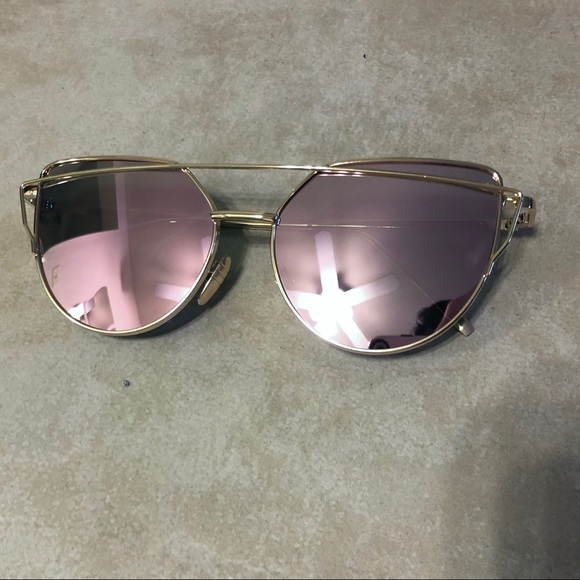 🆕 Cat Eye Mirrored Aviator Sunglasses - Picture 10 of 10